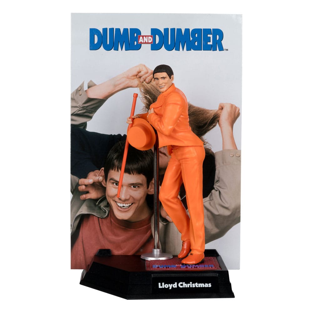 Dumb and Dumber Movie Maniacs PVC Statue Lloyd Christmas (Gold Label) 15 cm McFarlane