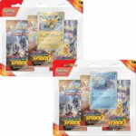 Pokémon TCG Scarlet & Violet 08 Blister Booster Surging Sparks 3-Pack *English Version* Set (2)