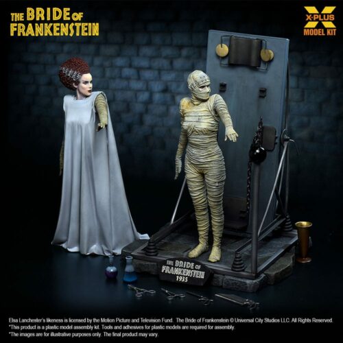 The Bride of Frankenstein Plastic Model Kit 1/8 Bride of Frankenstein 21 cm X-PLUS