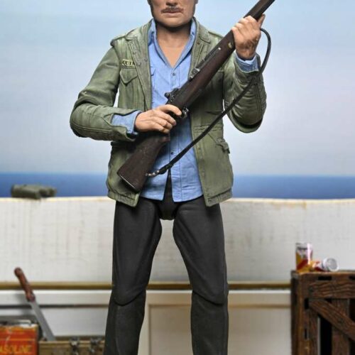 Jaws 50th anniversary Sam Quint ultimate action figure Neca