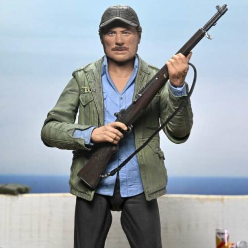 Jaws 50th anniversary Sam Quint ultimate action figure Neca
