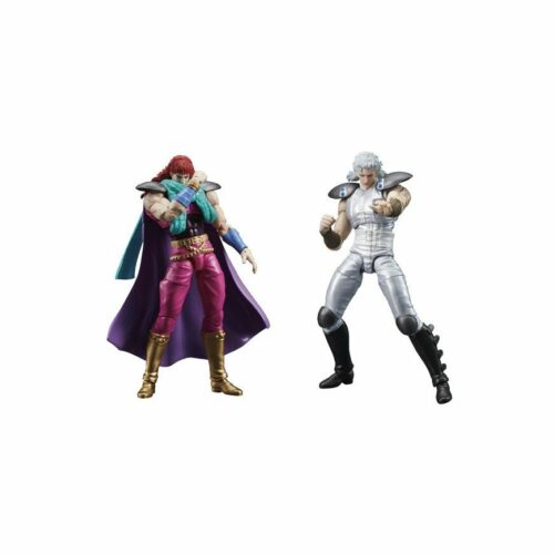 Nuova uscita per la serie di action figures DIGACTION di DIG Co., Ltd ispirata a Ken il Guerriero! In questo set toverete le action figures di Juda e Rei, oltre a diversi accessori. Da non perdere!