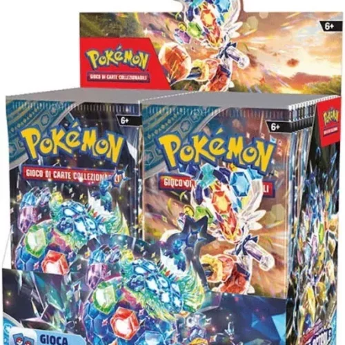 POKEMON SCARLATTO E VIOLETTO CORONA ASTRALE BOX 36 BUSTE ITA
