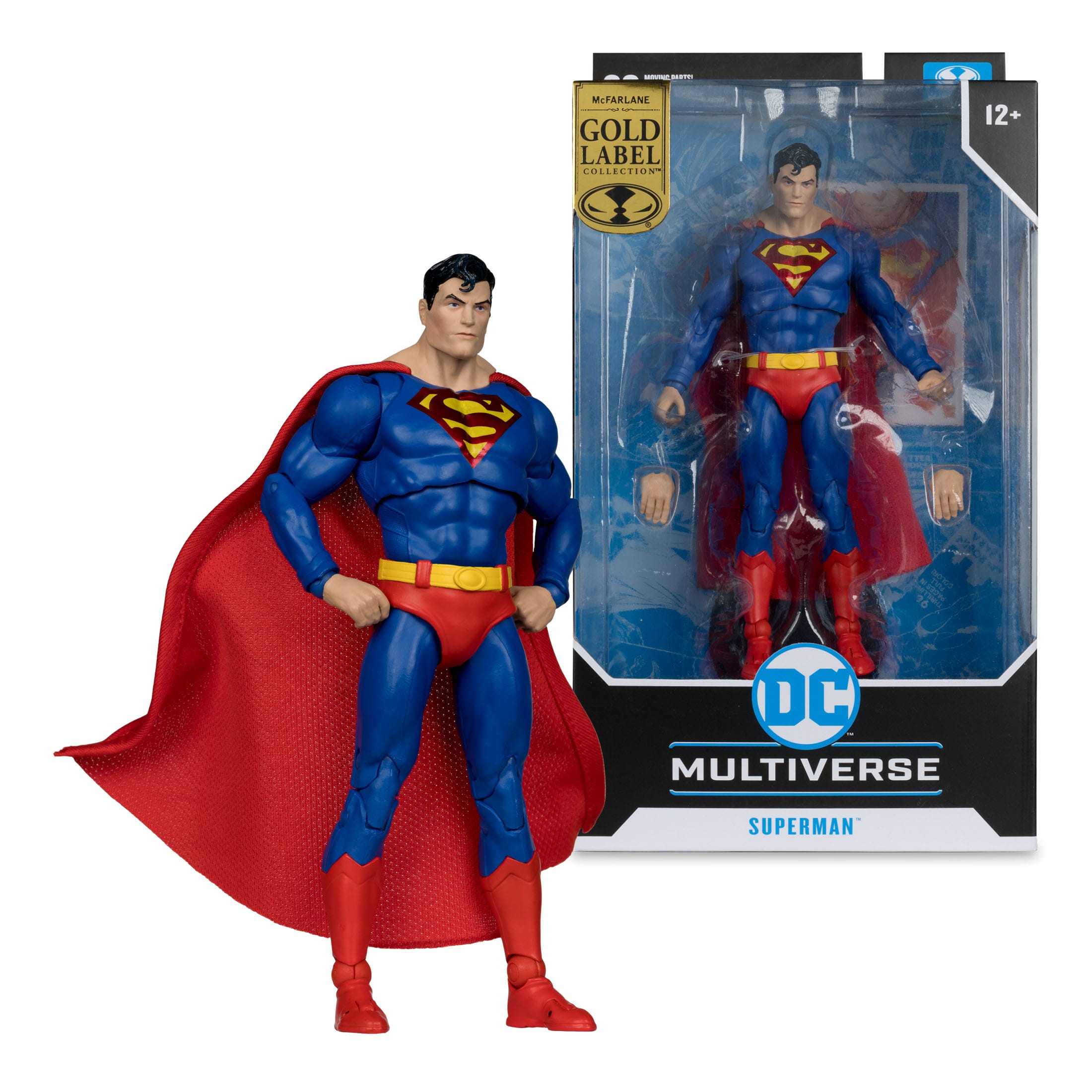 McFarlane DC Multiverse Action Figure Superman Action Comics Gold Label 18 cm