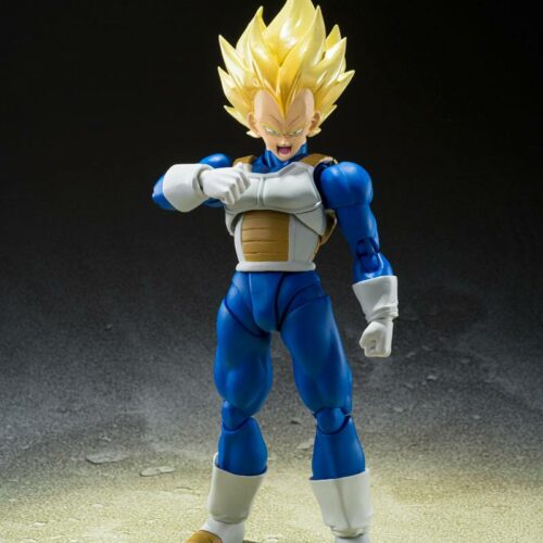 Dragon Ball Z S.H. Figuarts Action Figure Super Saiyan Vegeta (Awakened Super Saiyan Blood) 14 cm Bandai