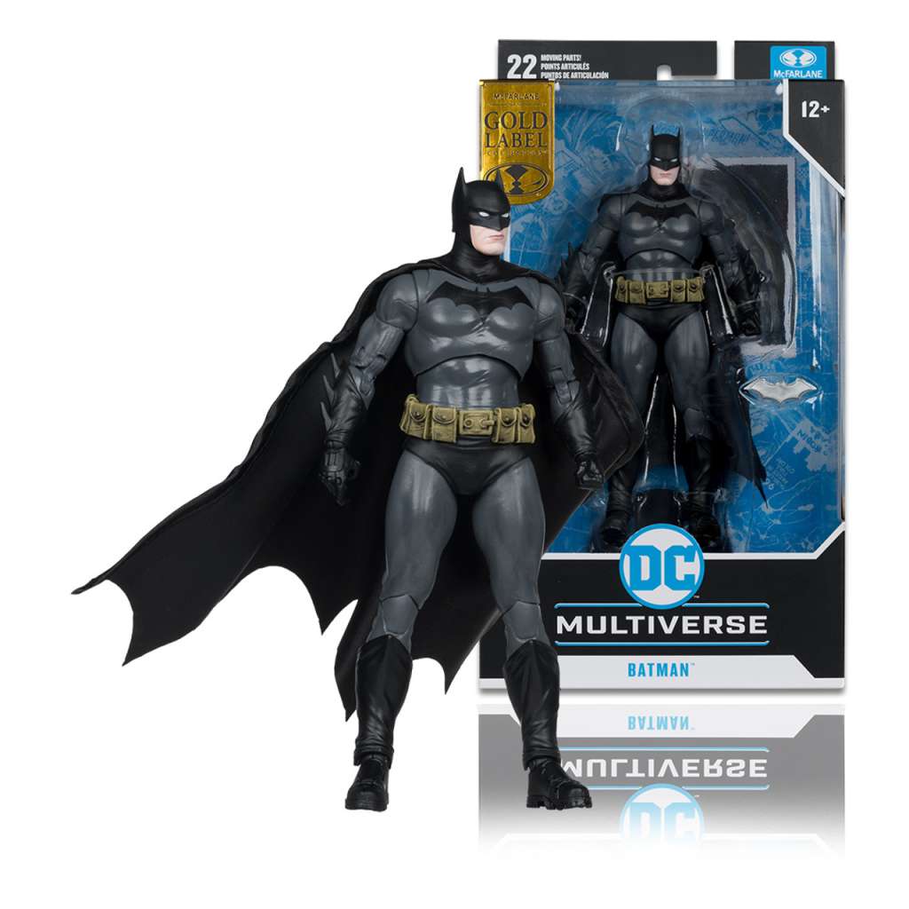McFarlane Toys Batman Year One (Part 4) DC Multiverse Action Figure Batman (Gold Label) 18 cm