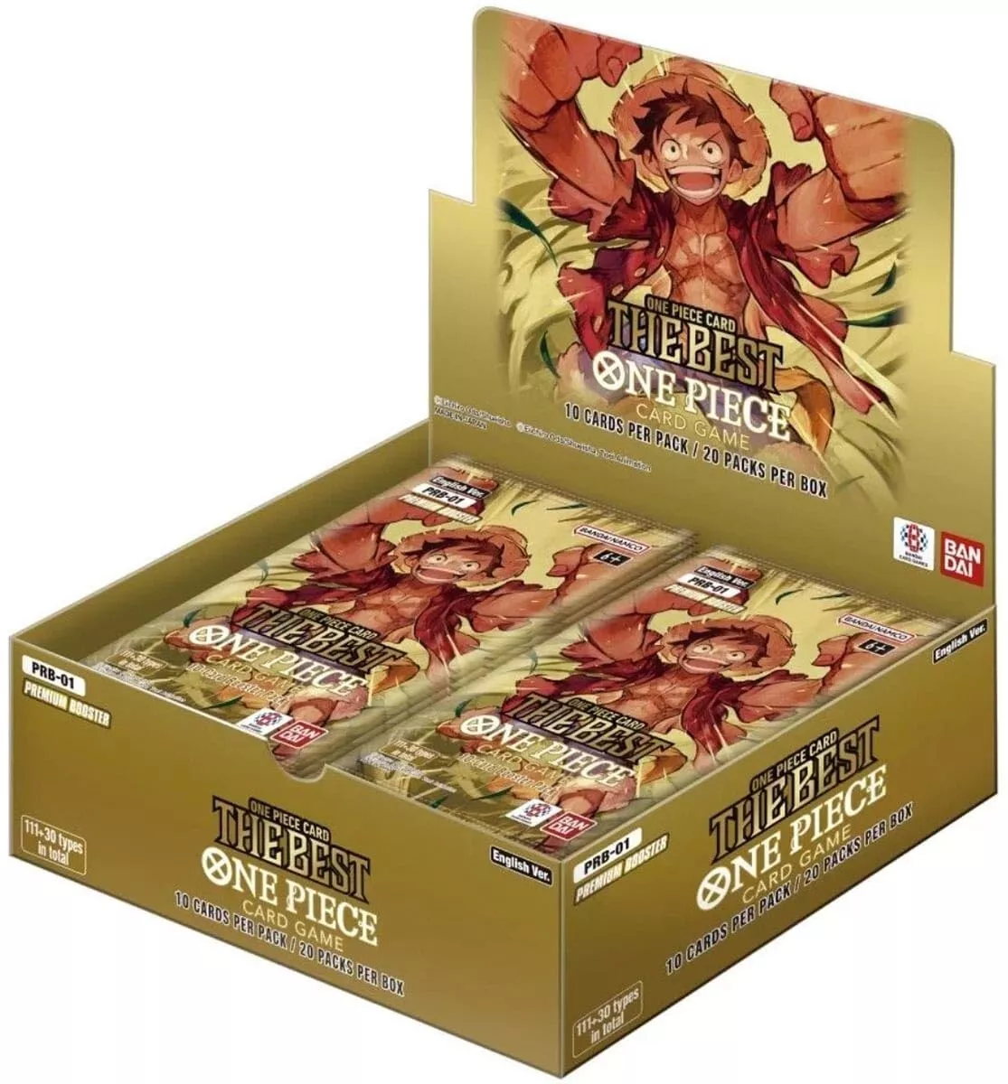 One Piece TCG Premium Booster Box PRB-01 BANDAI NAMCO ENG
