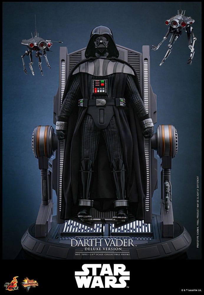 Star Wars: Episode III - Revenge of the Sith Movie Masterpiece Action Figure 1/6 Darth Vader (Deluxe Version) 35 cm