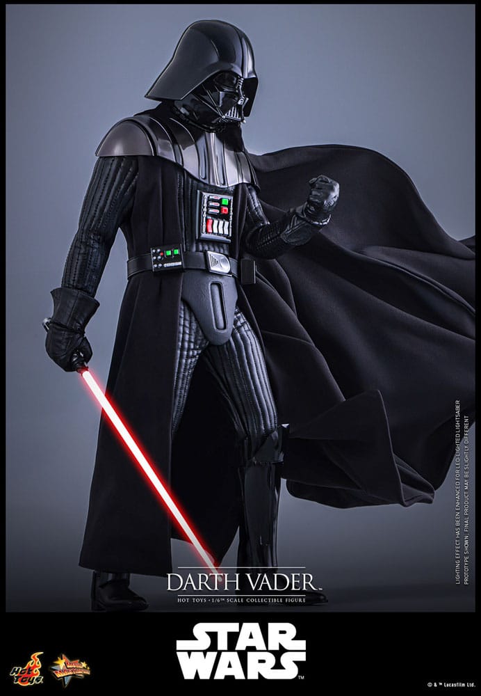 Darth Vader (Deluxe Version) 35 cm Hot Toys Star Wars: Episode III - Revenge of the Sith Movie Masterpiece Action Figure 1/6