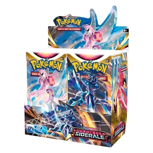 Pokemon Spada e Scudo Lucentezza Siderale Display Box 36 Buste
