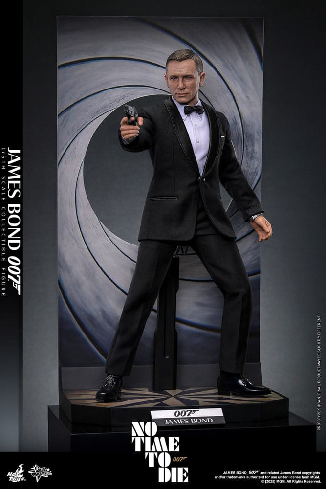Hot Toys James Bond No Time to Die Movie Masterpiece Action Figure 1/6 James Bond 30 cm