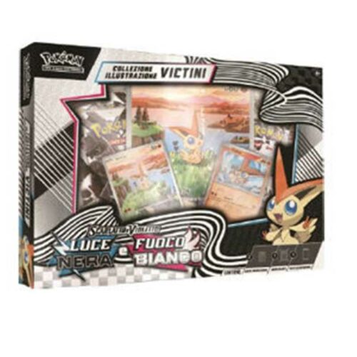 Pokemon Bianco e Nero Collezione Illustrazione Victini ITA