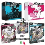 POKEMON LUCE NERA + FUOCO BIANCO: 2 SET ALLENATORE + 2 RACCOGLITORI + POSTER
