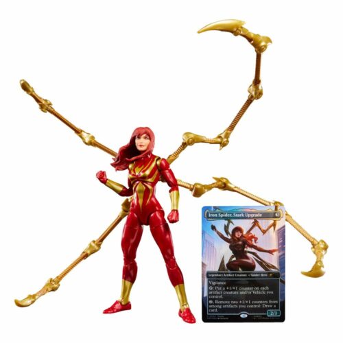 Hasbro Marvel Legends Magic: The Gathering Mary Jane Watson (Iron Spider) (plus Exclusive Foil Card) 15 cm