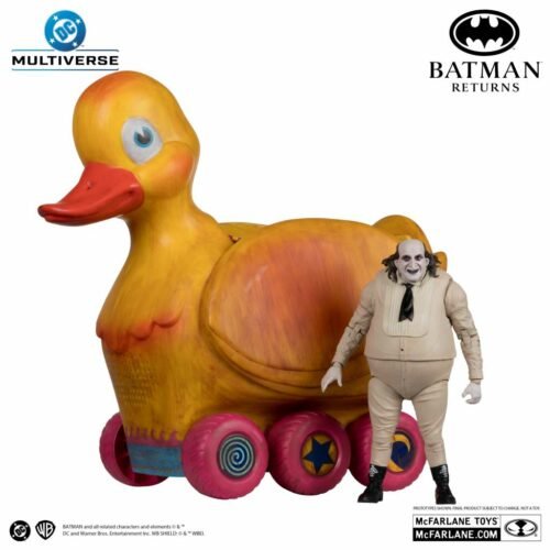 McFarlane Toys Dc multiverse Batman Returns the Duck with Penguin vehicle