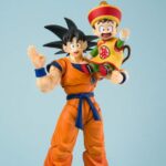 Dragon Ball S.H.Figuarts Action Figure Son Goku & Son Gohan Kid & Kintoun 14 cm & 6 cm