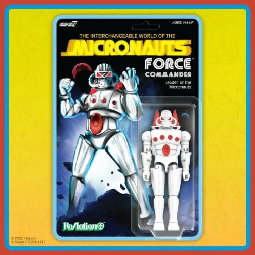 Micronauts w02 force commander reaction+ figure SUPER 7