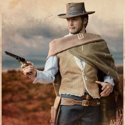 Clint Estwood SIDESHOW The Man with No Name The Good, The Bad and the Ugly: 1:6 Scale Figure
