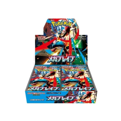Pokemon TCG Mega Brave Booster Display Japan