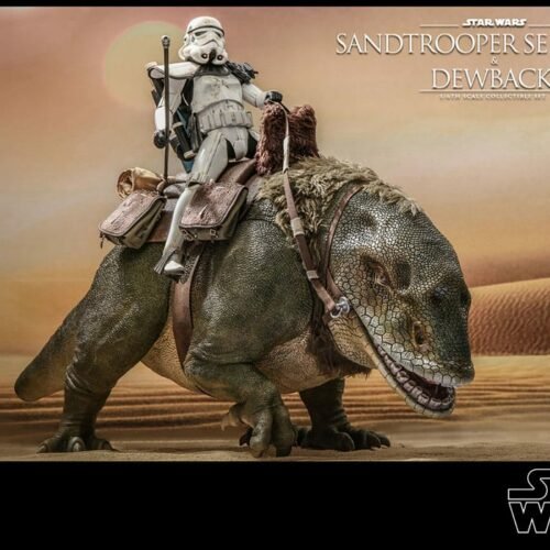 Star Wars Ep. IV Sandtrooper Sergeant and Dewback 1/6 Hot Toys