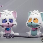 Magical Angel Creamy Mami Statue 1:1 Amazing Vinyl Posi and Nega 14 cm Immortals Collectibles