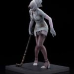 Silent Hill 2 Oshi Works Statue Bubble Head Nurse 22 cm Kotobukiya