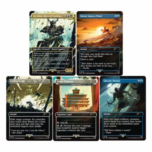 Magic the Gathering Secret Lair x PlayStation: Ghost of Tsushima english