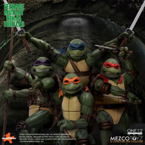 Teenage Mutant Ninja Turtles (1990 Movie) 15 cm Figures box set 1/12