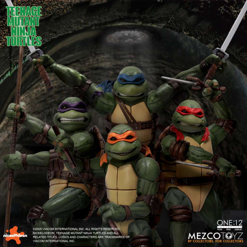 Teenage Mutant Ninja Turtles (1990 Movie) 15 cm Figures box set 1/12