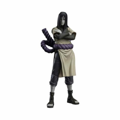 Naruto S.H.Figuarts Action Figure Orochimaru - Seeker of Immortality Reissue 15 cm Action figures Naruto This detailed action figure from Tamashii Nations' "S.H.Figuarts" series comes from "Naruto". It is approx. 15 cm tall and comes with accessories in a window box.