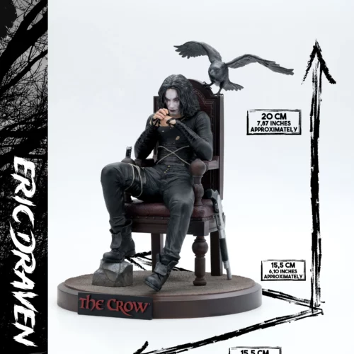 The Crow Eric Draven Icon X 1/10 Pvc Figure Infinite Statue