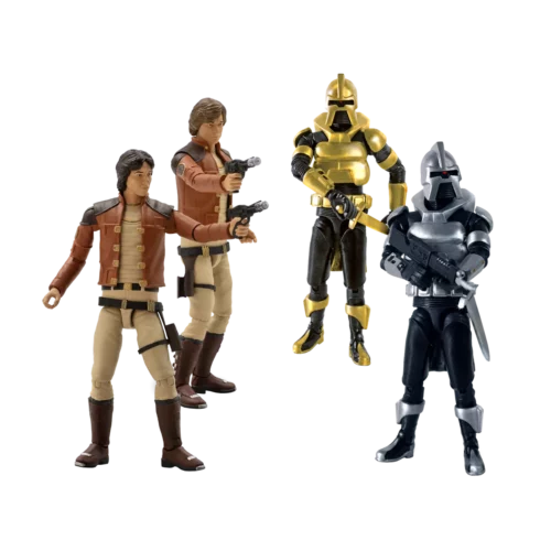 Battlestar Galactica 3.75 Inch Wave 1 Action Figure Set (4)