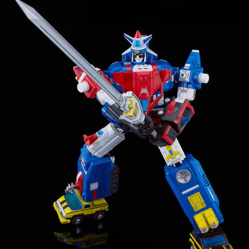 Armored Fleet Dairugger Xv Moderoid Model kit