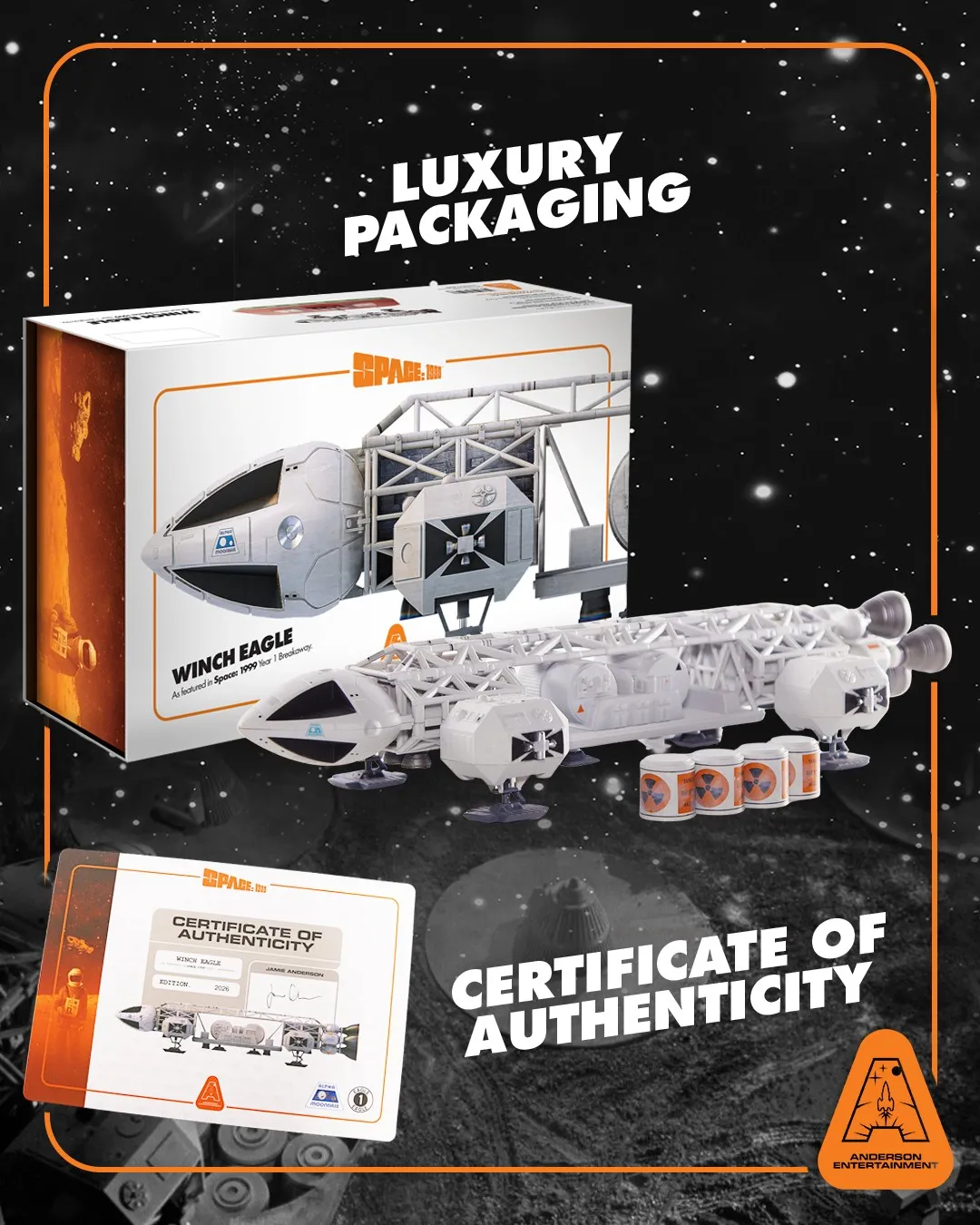 Space 1999 Eagle Wich Module Die-cast Limited Edition