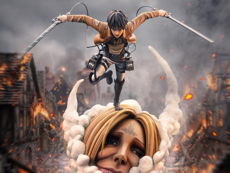 Attack On Titan Eren Yeager 1/10 Statue Iron Studios