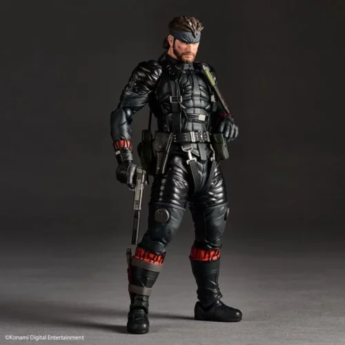 Revoltech A.y. Metal Gear Solid Delta Naked Snake Sneaking Suit Ver Action Figure kaiyodo