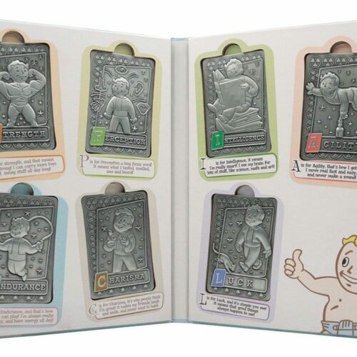 Fallout Ingots with Album S.P.E.C.I.A.L. Perk Card Collector’s Album FaNaTtik