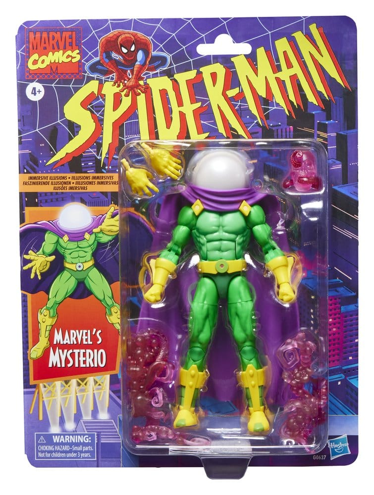 Hasbro Spider-Man Marvel Legends Retro Action Figure Marvel's Mysterio 15 cm