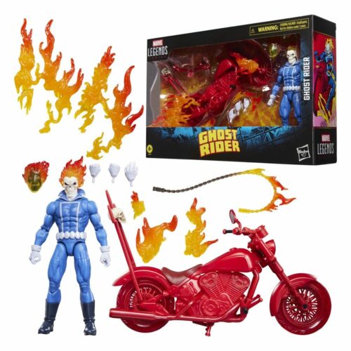 Hasbro Marvel Legends Ghost Rider Jhonny Blaze With Bike Action Figure