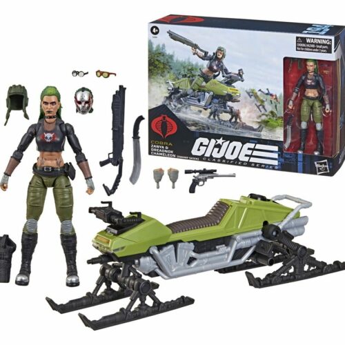 Hasbro G.I. Joe Zanya and Dreadnok Chameleon (Swamp Skier) 15 cm