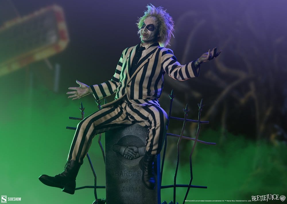 Beetlejuice Premium Format Mixed Media Statue Beetlejuice 54 cm Sideshow Collectibles