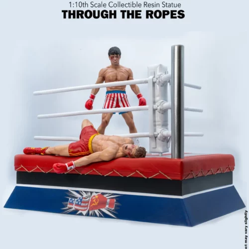 Rocky Over Drago Through The Ropes 1/10 Statue