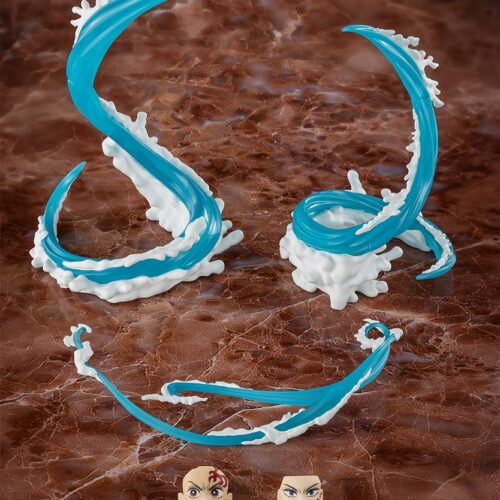 Demon Slayer Tanjiro And Giyu Water Breathing Effect Parts Set S.h.figuarts