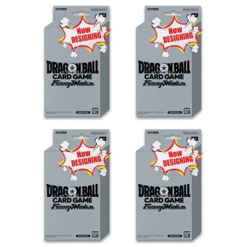 Display 4x Dragon Ball Super Card Game Fusion World Starter Deck EX FS-14 Eng BANDAI