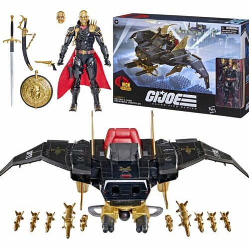 Hasbro G.I. Joe Classified Series Action Figure and Vehicle Set #203 Destro & Iron Grenadier Despoiler 15 cm