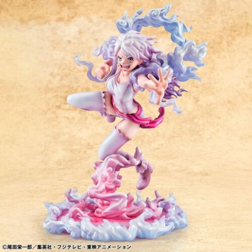 Jewelry Bonney One Piece P.o.P PVC Figure Evolutionary History The Freest Future Ver. 24 cm