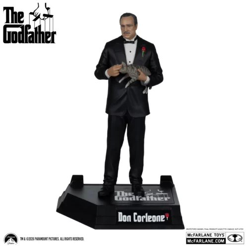 Movie Maniacs Don Corleone The Godfather 6inch Posed Figure McFarlane Toys