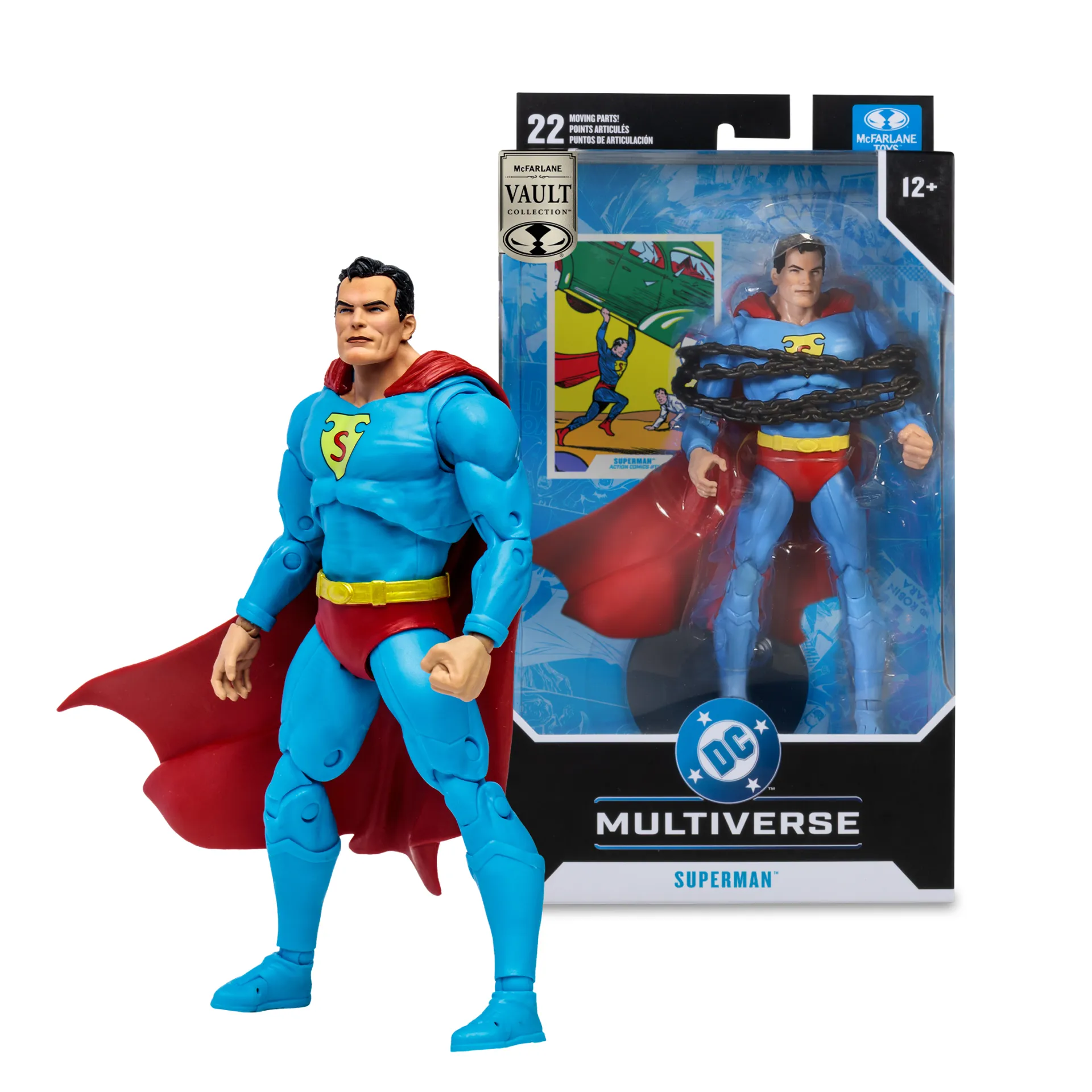 Mcfarlane Vault Dc Superman Action Comics Action Figure