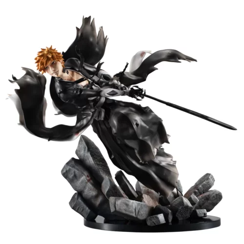 Bleach Thousand Year Blood War Ichigo Kurosaki Gem Statue Rerun