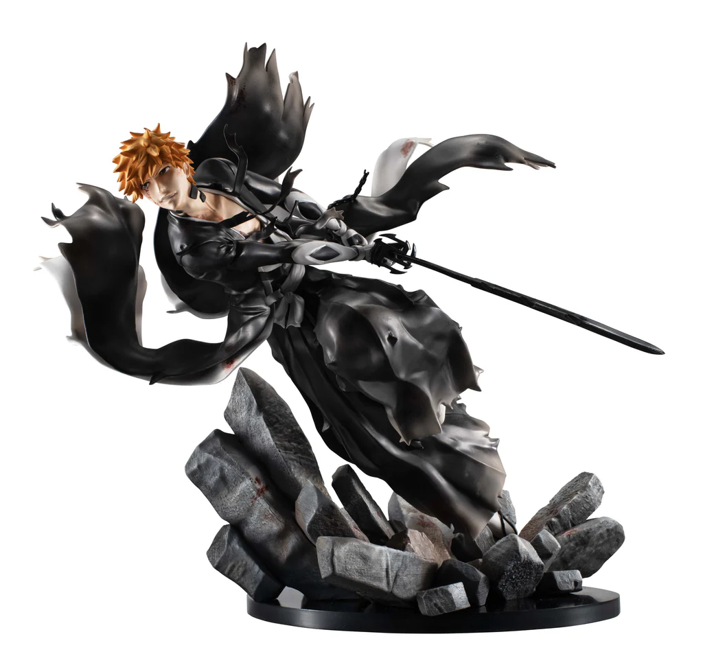Bleach Thousand Year Blood War Ichigo Kurosaki Gem Statue Rerun